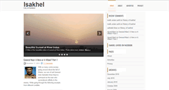 Desktop Screenshot of isakhel.com